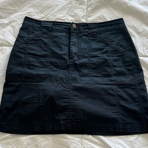 Croft and Barrow Black Women's Skirt Skort size 8